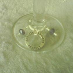 Set of 6 Wine Glass Charms